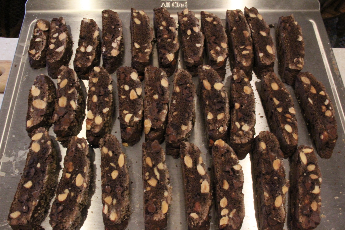 Chocolate Almond Biscotti Baking Genes Chocolate Almond Biscotti Baking Genes